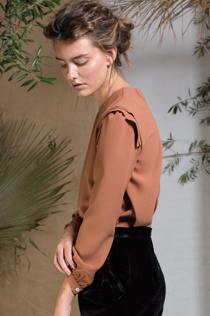Heidi Merrick Toile Top XS