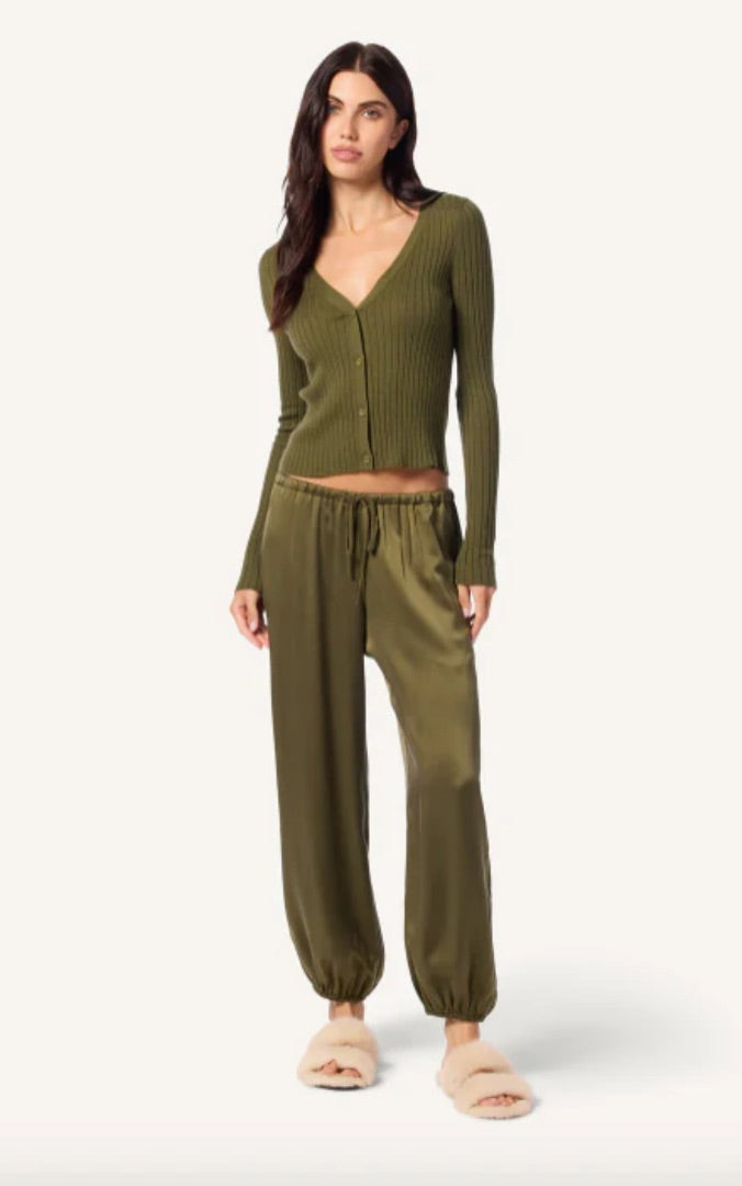 Sablyn Rayne Pant in Olive - Size Small