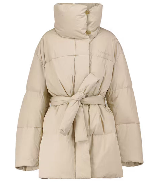 Acne Studios Cotton-blend Down Jacket in Beige - Size 34