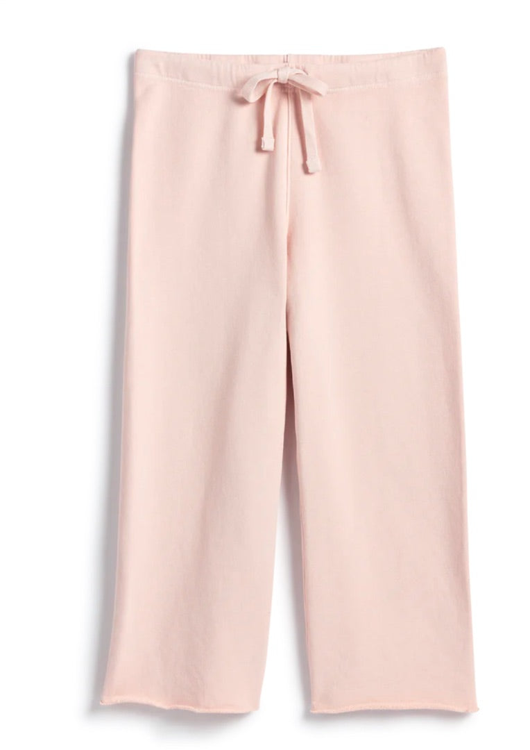 Frank & Eileen Patrick Popover & Matching Cropped Sweatpants in Vintage Rose (Set) - Size Small