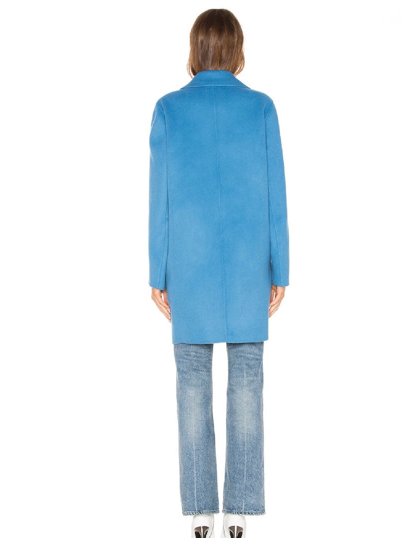 Theory Boy Coat in Dark Sea Glass - Size XS (Oversized Fit. Would fit a Small)