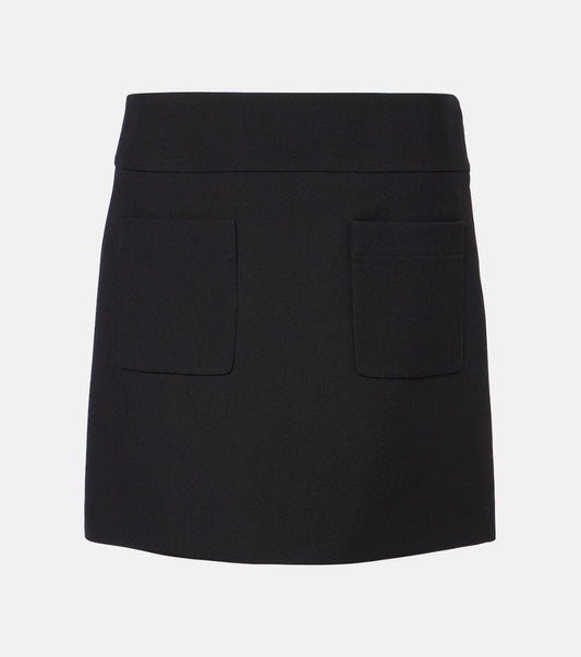 Chloe Wool Crepe Mini Skirt - Size 36
