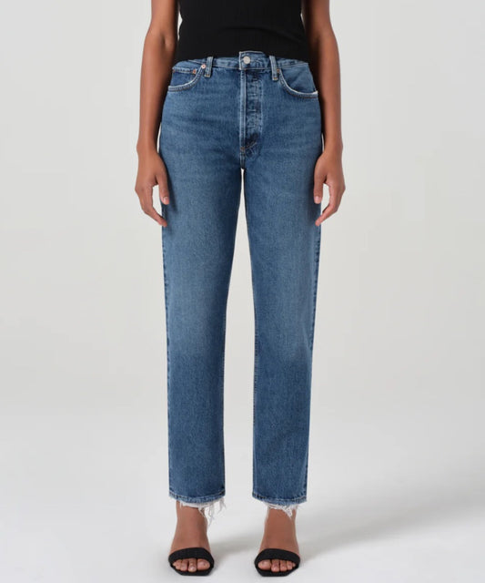 Agolde 90'S PINCH WAIST HIGH RISE STRAIGHT in Range - Size 26