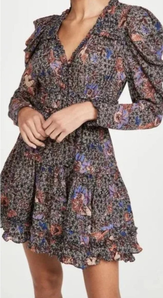 Ulla Johnson Julie Floral Dress - Size 4