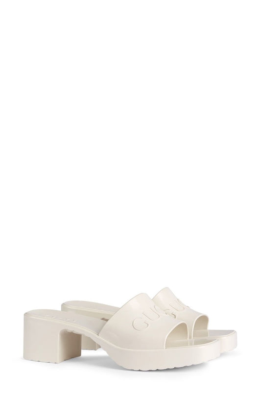 Gucci Rubber Slide Sandal - size 37