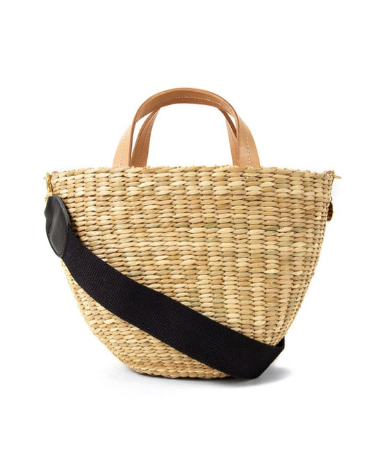Clare Vivier Apolline Woven Tote in Natural
