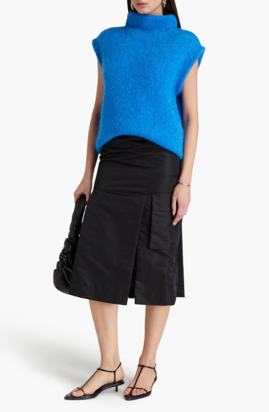 Tibi Mohair-blend Turtleneck Vest - Size XS