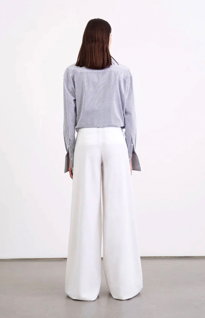 Nili Lotan Dillon Pant White 4