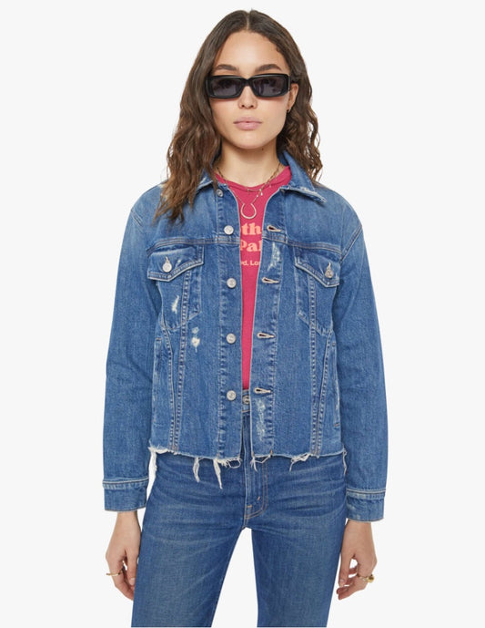 Mother Denim The Cut Drifter Jacket - Size Small