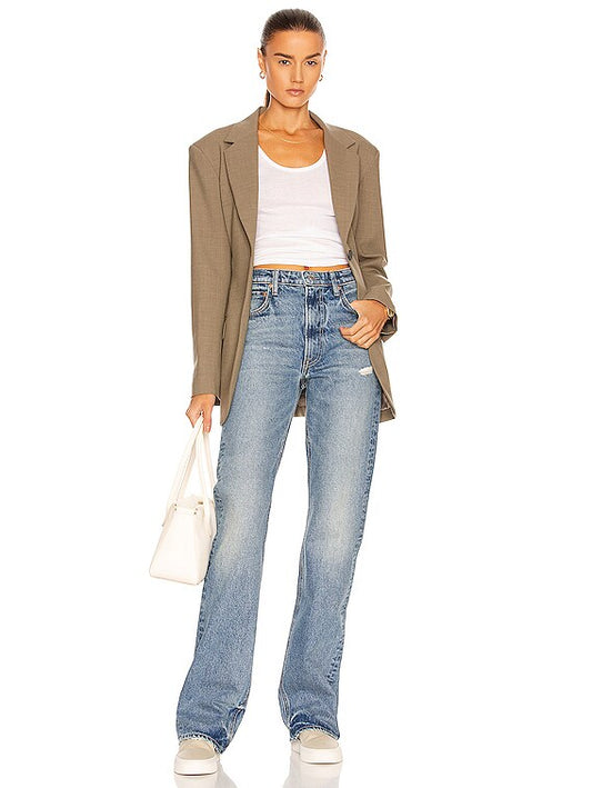 GRLFRND Melanie High Rise Boot Cut Jeans - Size 24