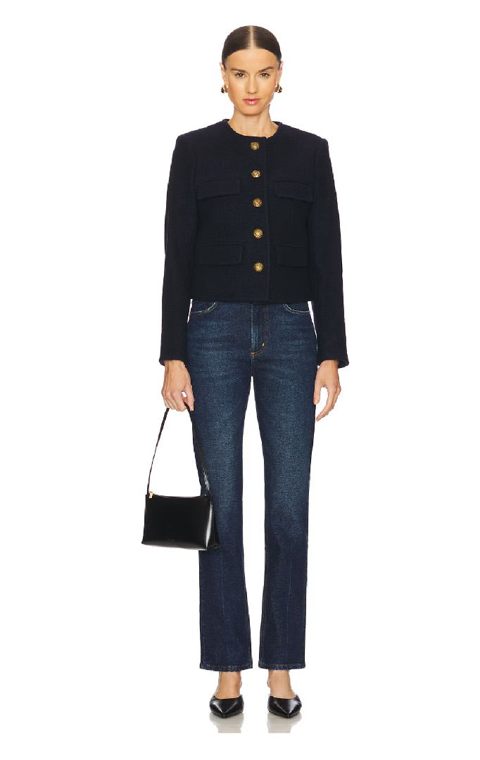 Veronica Beard Leslie Jacket in Navy - Size 4