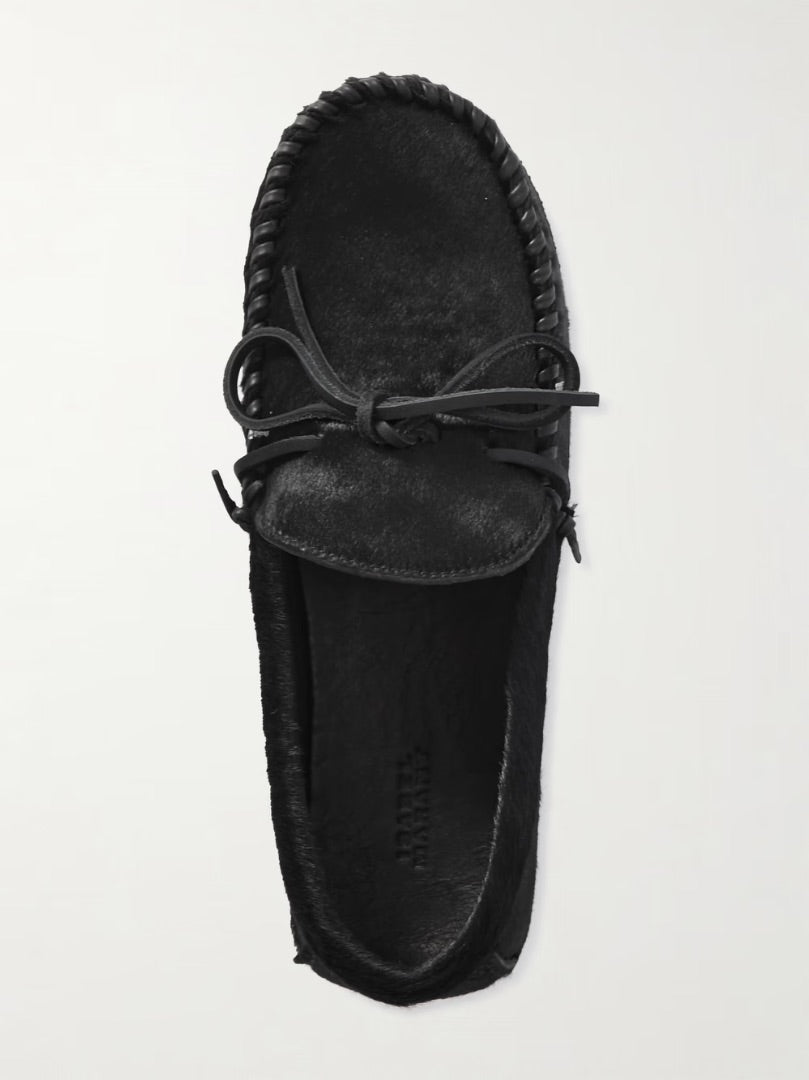 Isabel Marant Fitza Driver Loafers in Black - Size 39