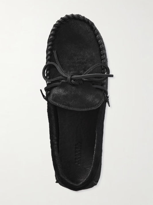 Isabel Marant Fitza Driver Loafers in Black - Size 39