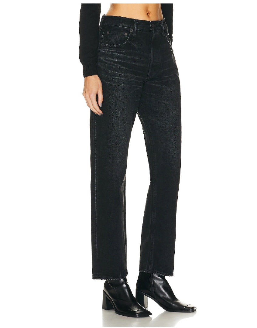 Moussy Vintage Murrieta Wide Straight Leg Jeans - Size 26