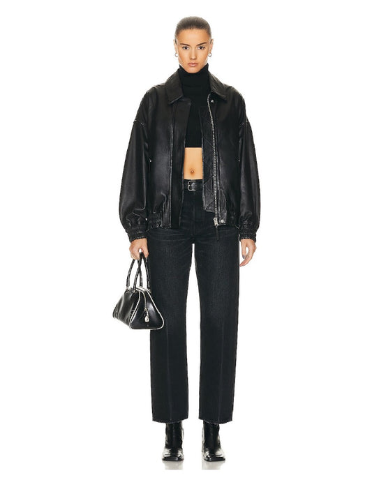 Moussy Vintage Murrieta Wide Straight Leg Jeans - Size 26