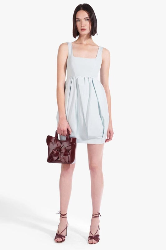 Staud Iris Square Neckline Mini Dress - Size 8