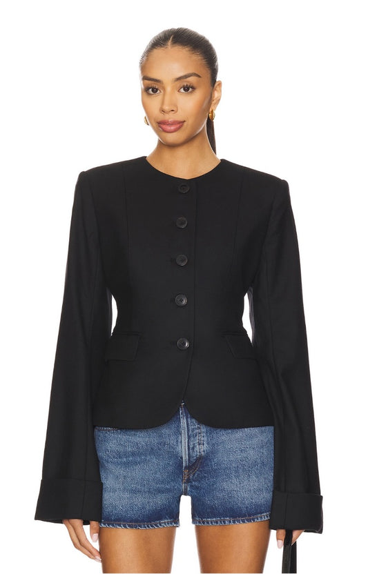 Eaves Tala Blazer in Black - Size XS
