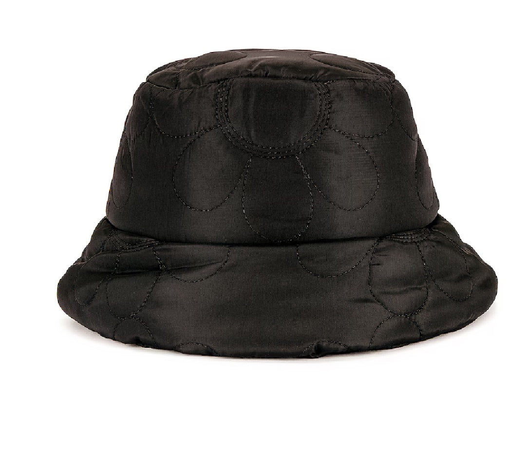 Lack Of Color Puffer Bucket Hat - Size S/M