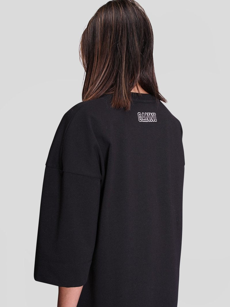 Ganni Relaxed T-shirt Dress - Size M