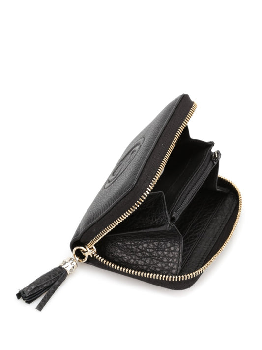 Gucci Black Soho Long Zip Wallet