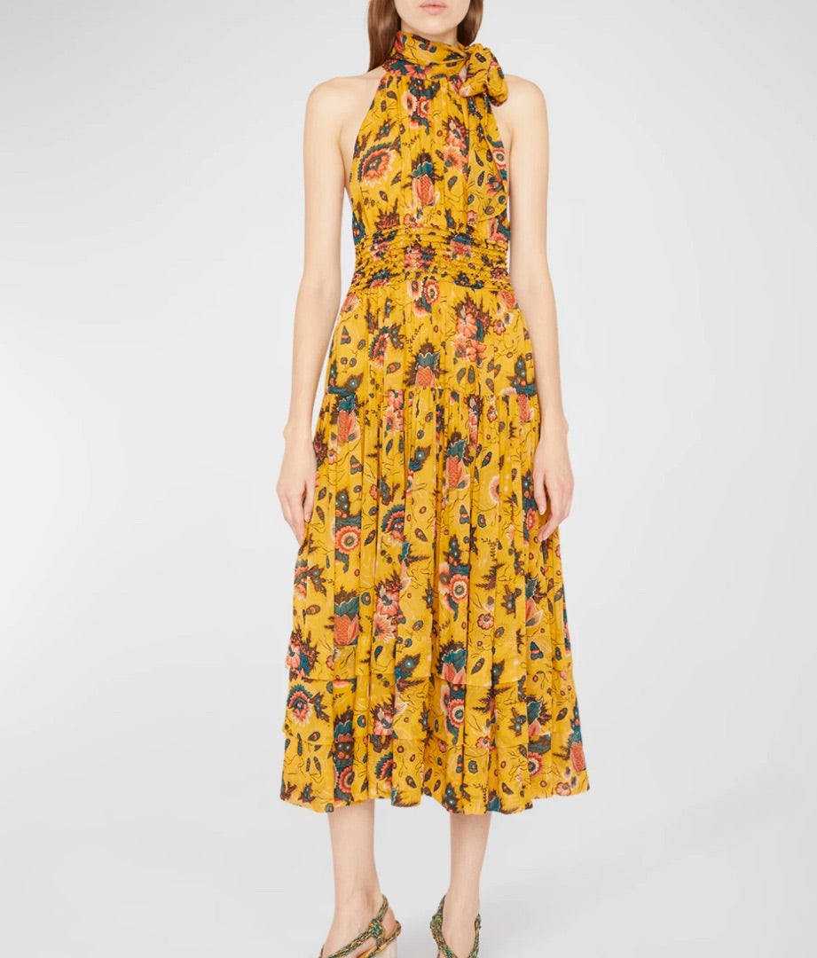 Ulla Johnson Maya Dress in Waterlily BNWT - Size 8