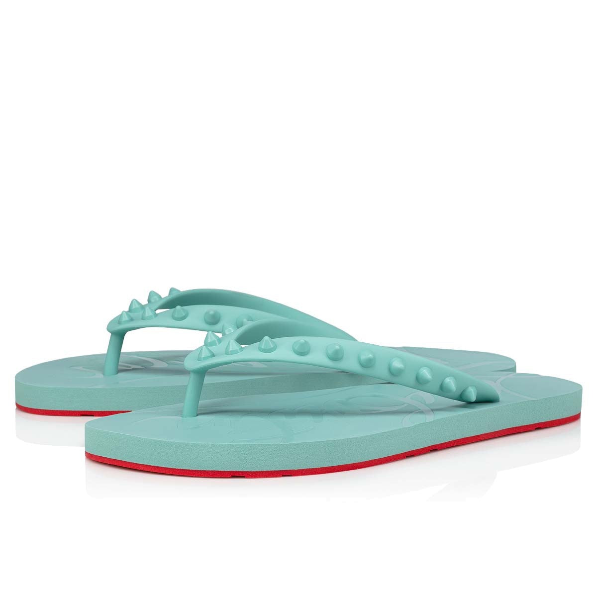 Christian Louboutin Loubi  Flip Donna Flats - Size 37