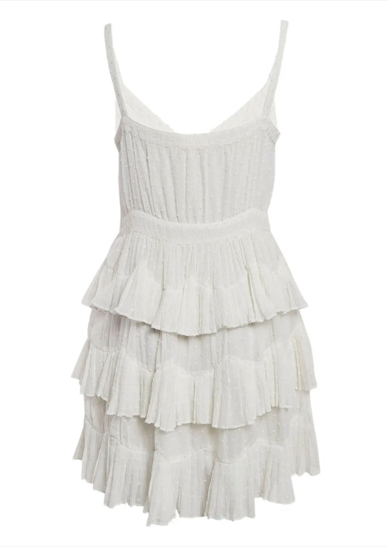 Maje Tiered Button Dress - Size 1