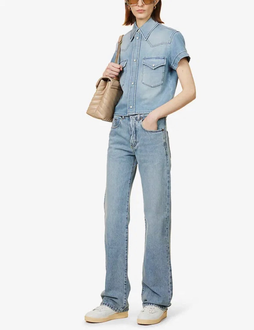 Saint Laurent Denim Shirt XS
