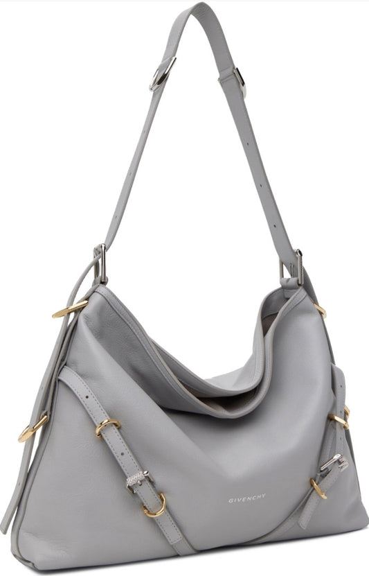 Givenchy Gray Medium Voyou Bag