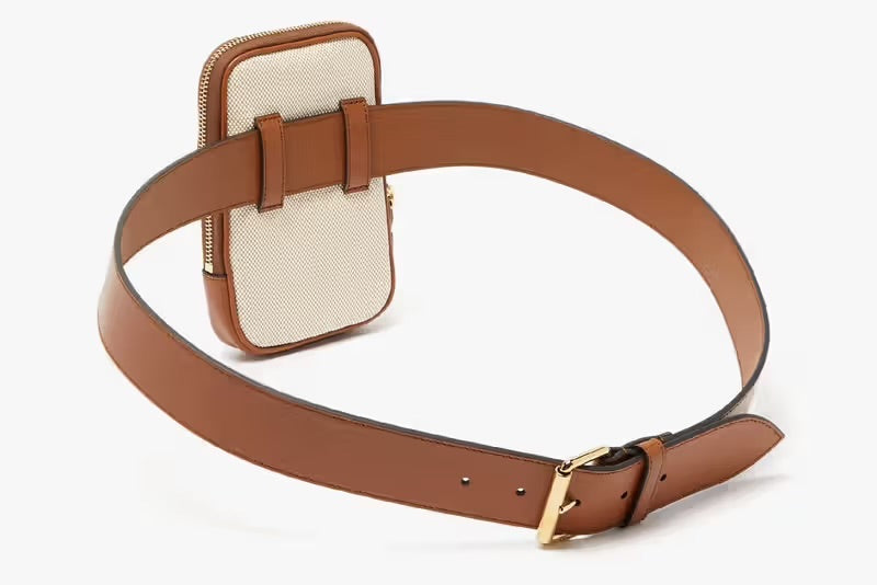 Gucci GG Vintage-Canvas Belted Phone Case Bag