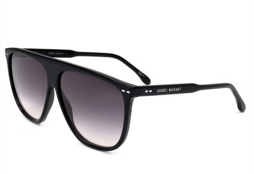 Isabel Marant Women's Black Square Sunglasses