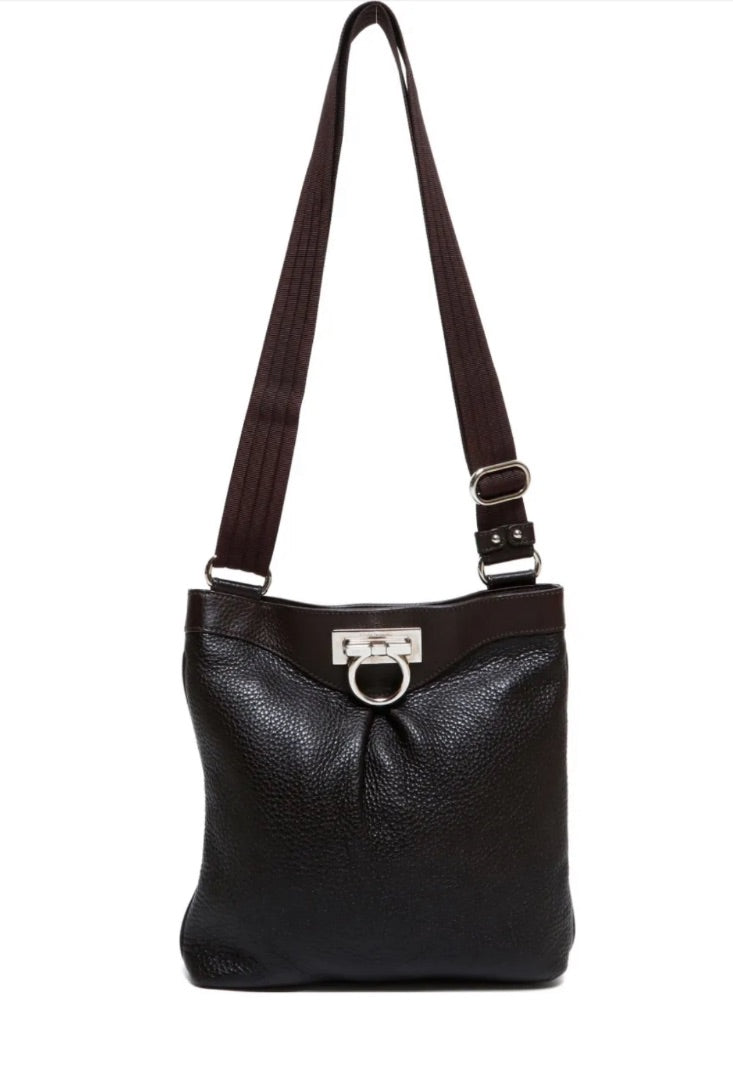 Ferragamo Gancini-Detail Shoulder Bag