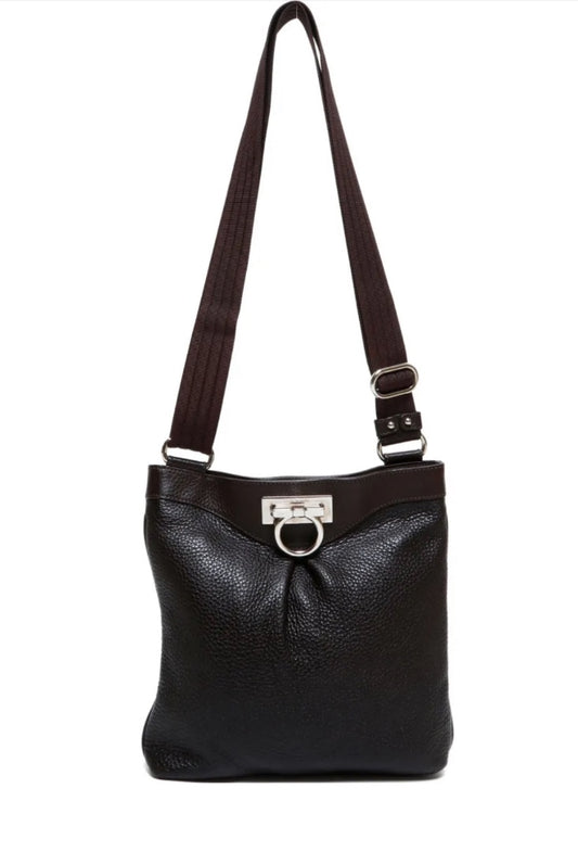 Ferragamo Gancini-Detail Shoulder Bag