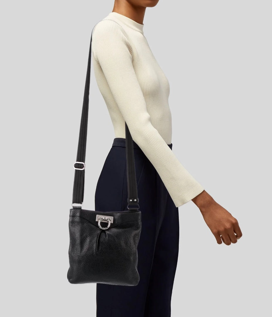 Ferragamo Gancini-Detail Shoulder Bag
