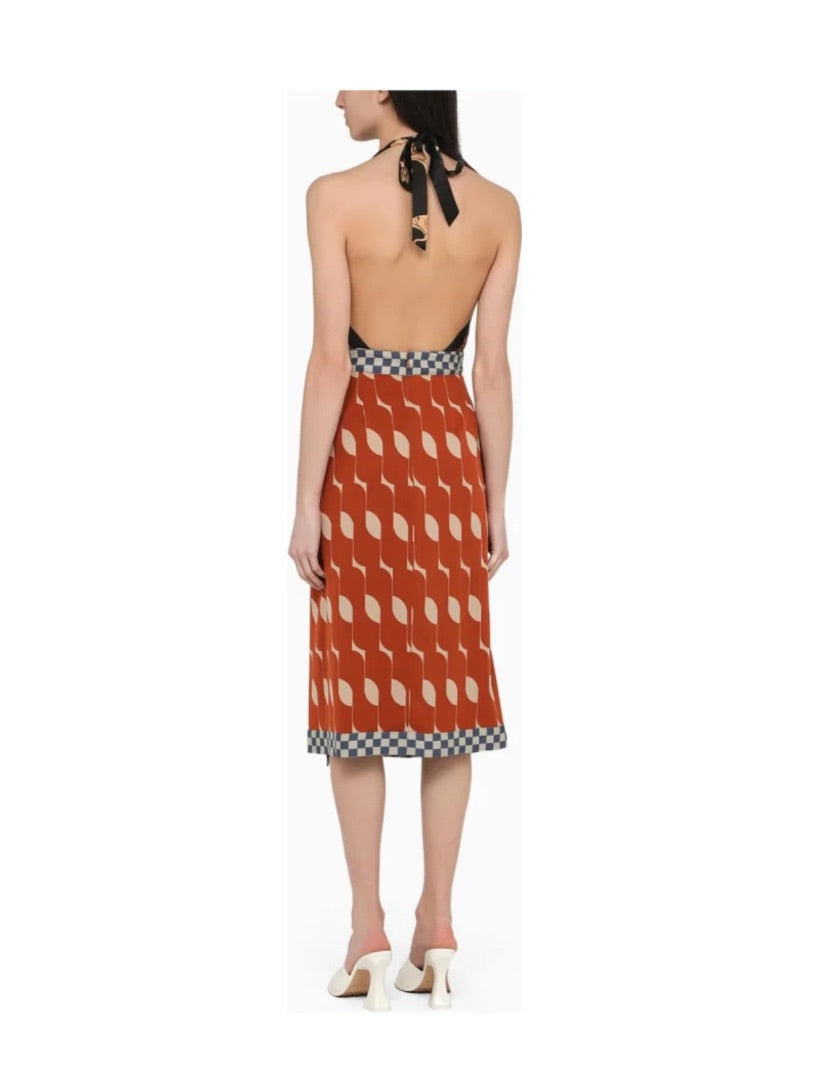 Dries Van Noten Silk-Blend Dress - Size 38