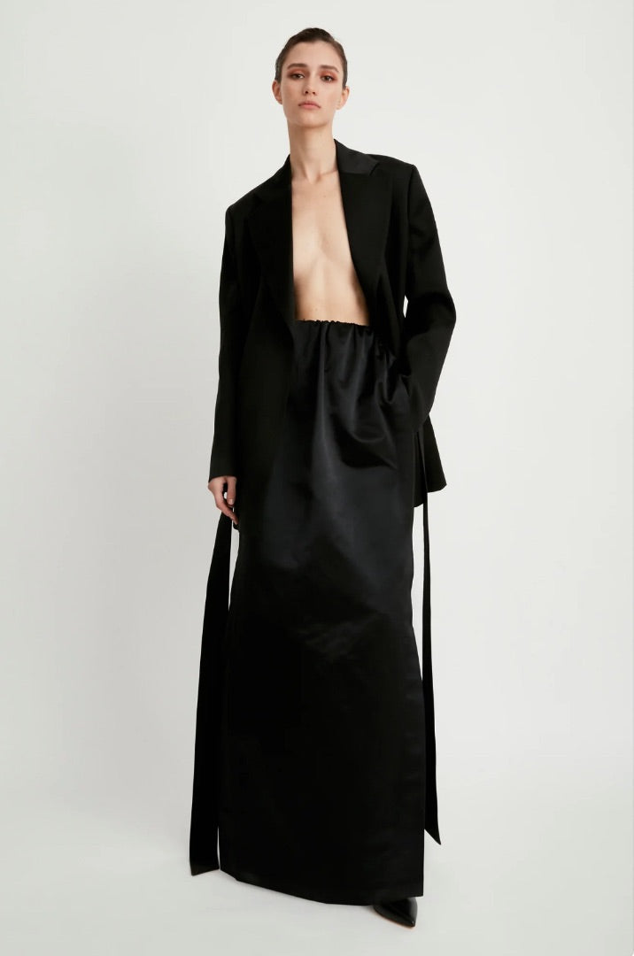 Sa Su Phi Gilda Long Skirt in Silk Duchesse - Size 40