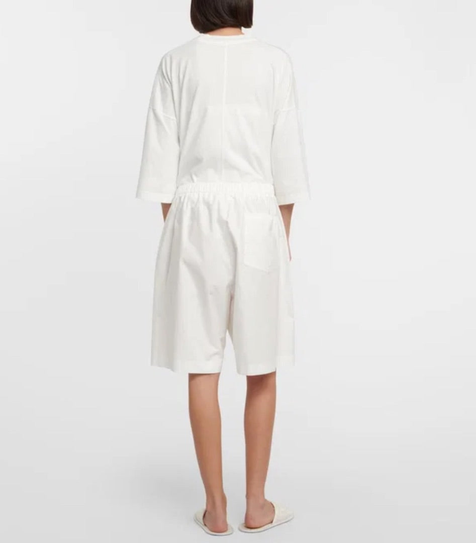The Row Stanton Cotton Shorts - Size XS (Oversized)