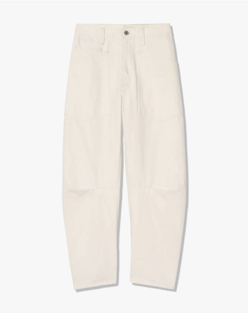 Nili Lotan Shon Jeans in Cream - Size 25