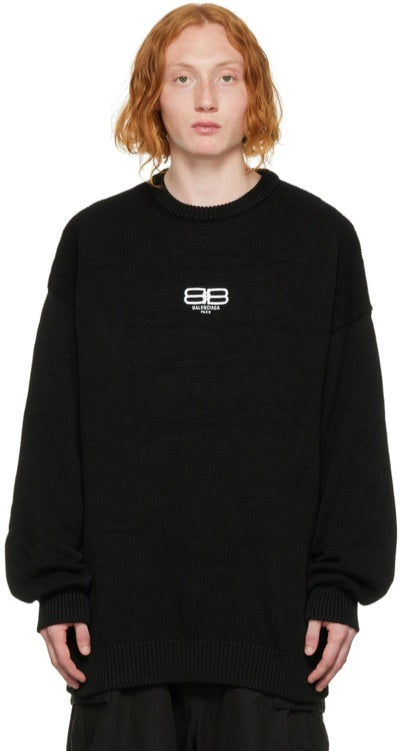 Balenciaga BB Paris Icon Jumper S (oversized) NWT