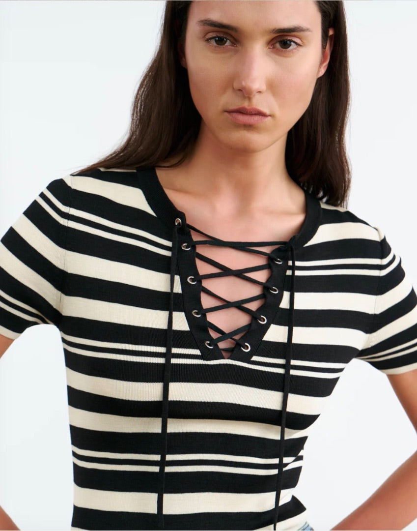 Nili Lotan Oaklynn Silk Knit Sweater - Size Small