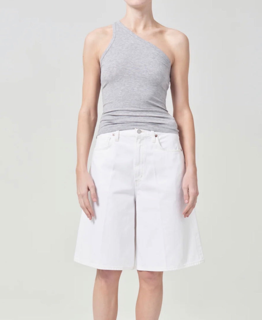 Agolde Nolan Shorts in Milkshake - Size 28