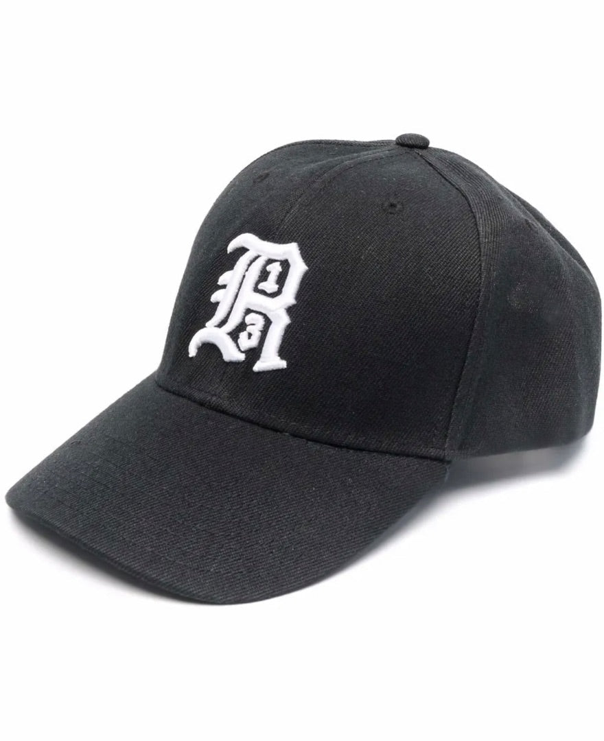 R13 Black Baseball Cap - O/S