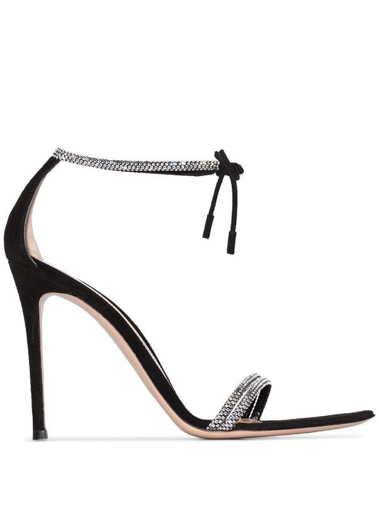 Gianvito Rossi crystal strap 115mm sandals 38