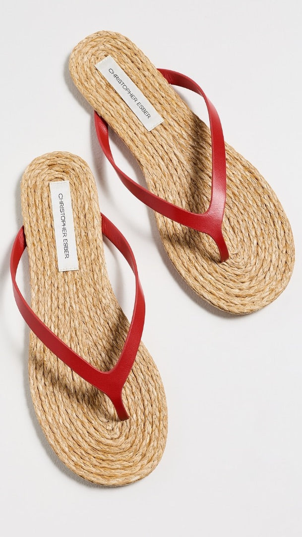 Christopher Esber Palma Flip Flops - Size 38 (Brand New)
