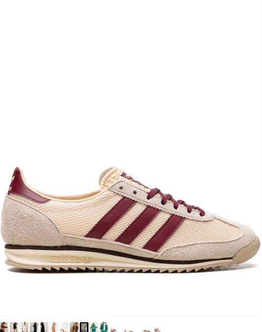 Adidas SL72 OG "Beige/Burgundy" sneakers US 7 (fit like 7.5/8)