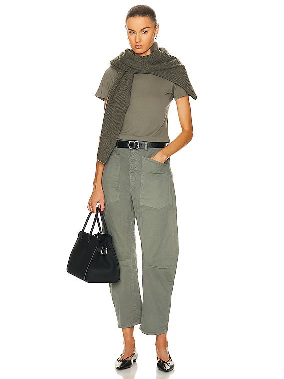 Nili Lotan Shon Pants in Admiral Green - Size 2