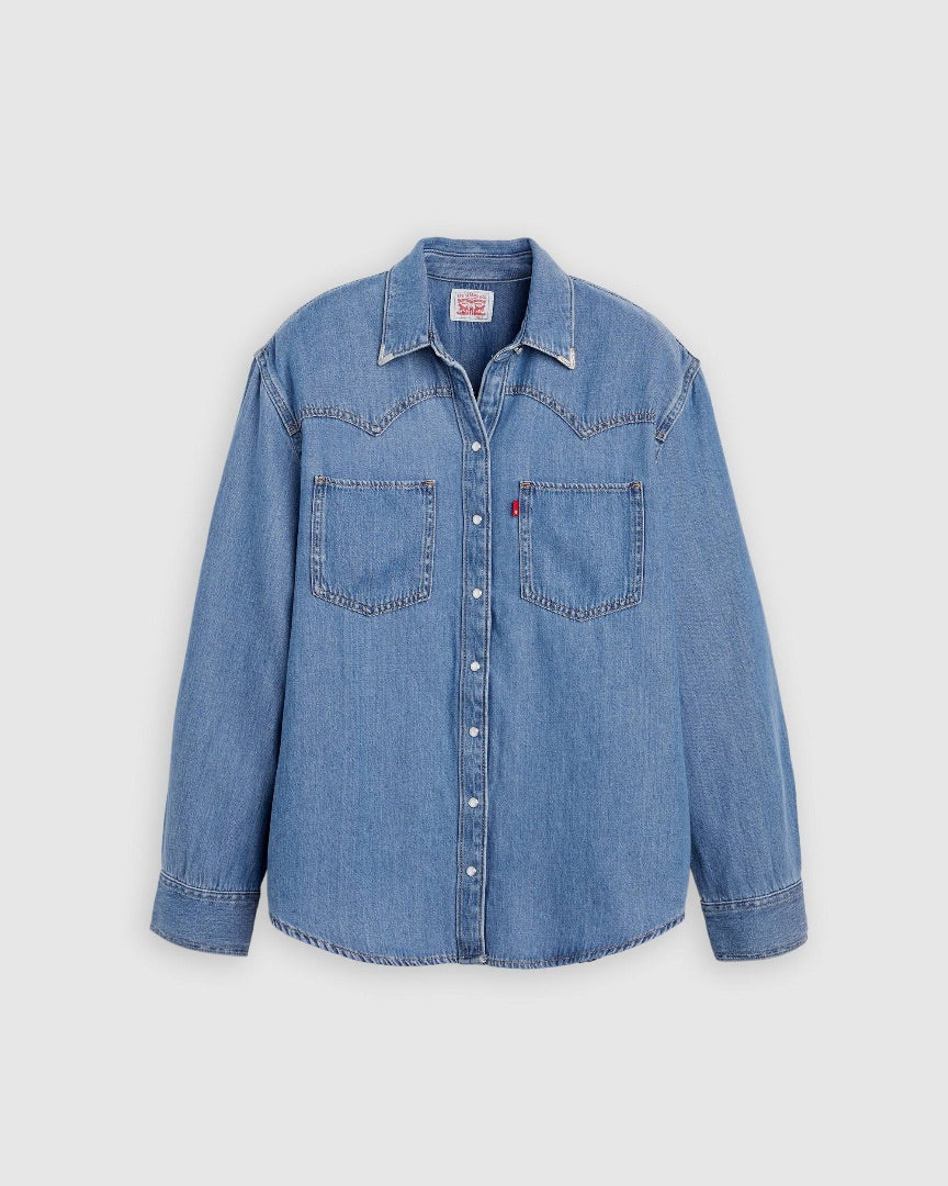 Levi’s Teodora Metal Tipped Western Shirt - Size Small