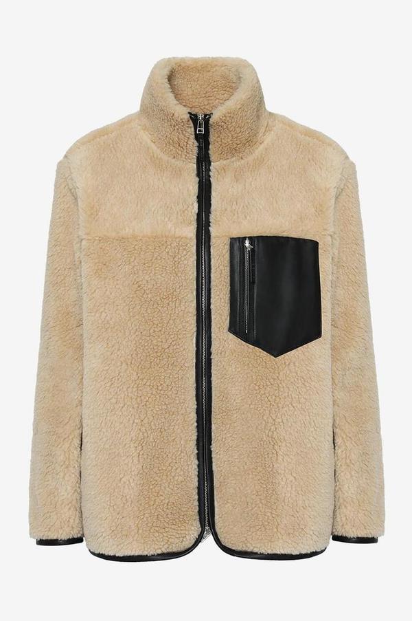 Anine Bing Ryder Jacket in Camel - Size XS