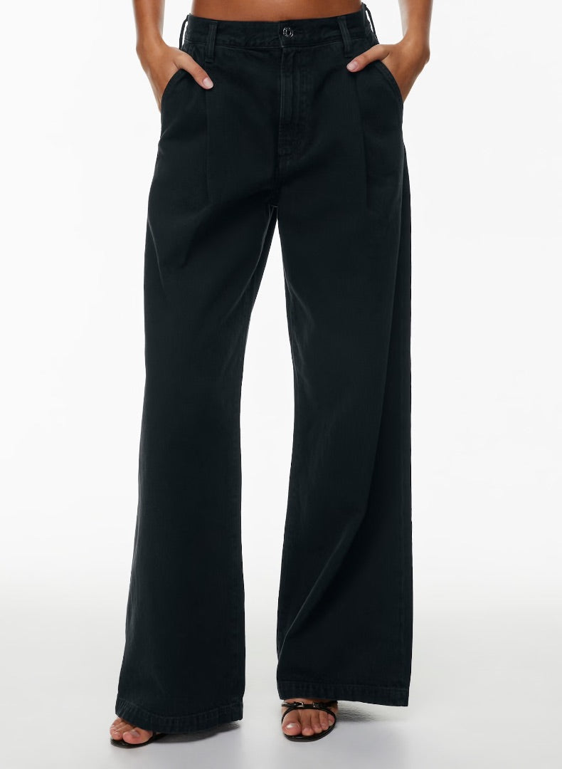 Agolde Ellis Trousers in Crushed - Size 25