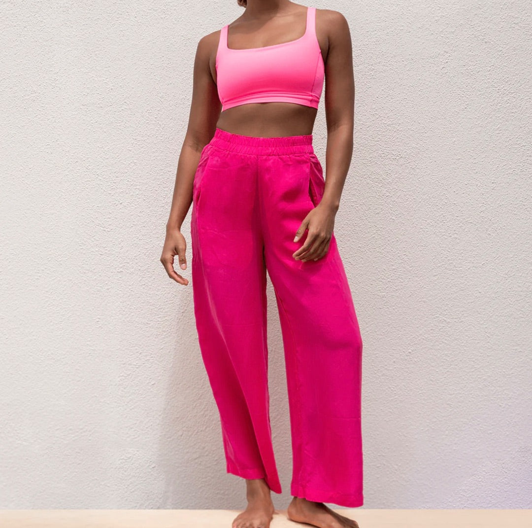 Left on Friday Pink Day Trip pant S